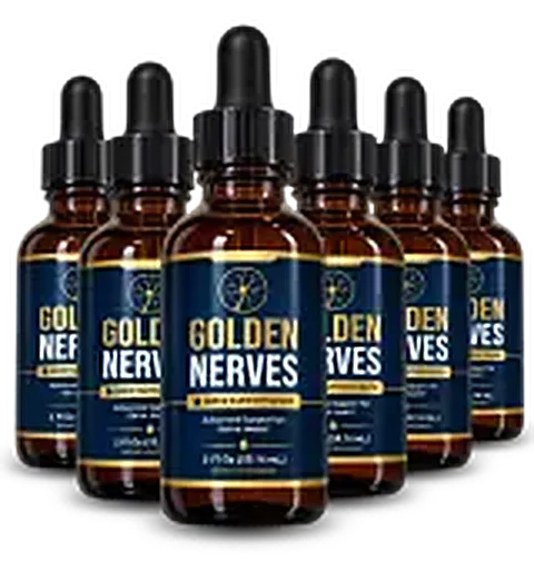 Golden Nerves six bottle package — 180-day supply with the largest Golden Nerves discount